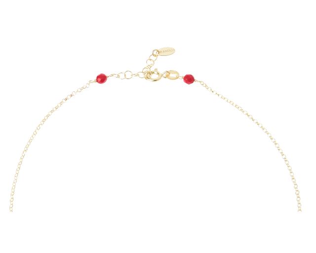 Necklace Silver With Baroque Pearl And Coral Resin Selezione Zanolli 183694 726cl2872z