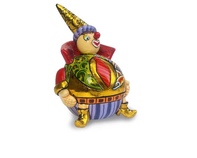 Clown alfredo s hand painted