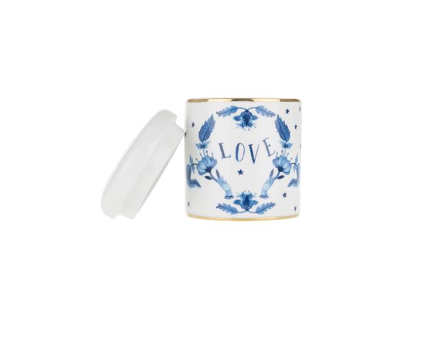 Candela Profumata La Tavola Scomposta Porcellana Love Bitossi Home 162478 954ftb00085