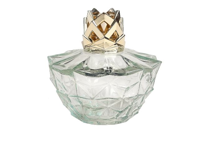 Gift pack lamp kali trasparente with 250 ml perfume splendeur vanille