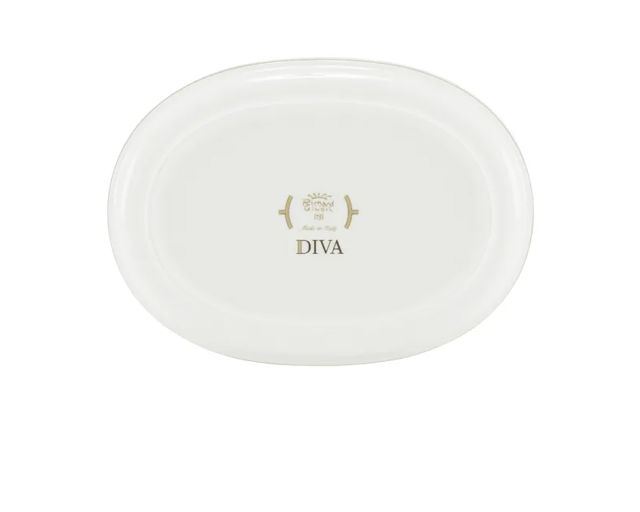 Pickle Dish Diva Porcelain Pink Richard Ginori 183595 F00800rv0000215d02