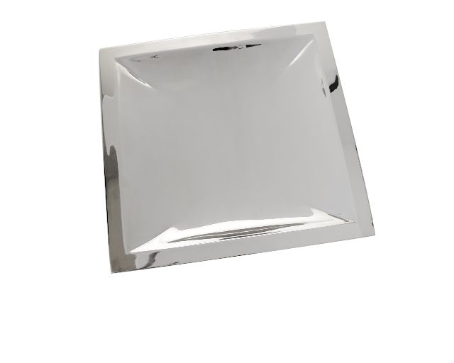 Centrotavola Spigolo Essentia Argento Quadro Selezione Zanolli