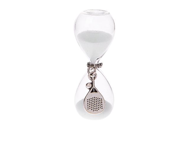 Hourglass padel with box