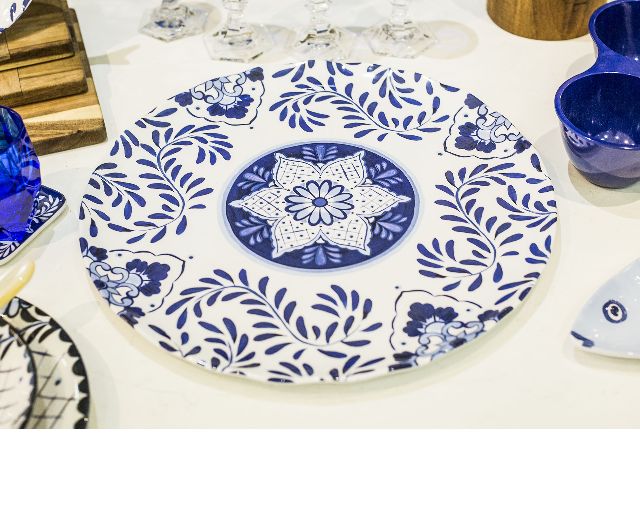 Round Tray Santorini Emporio Zani 151286 921tsa4vat40