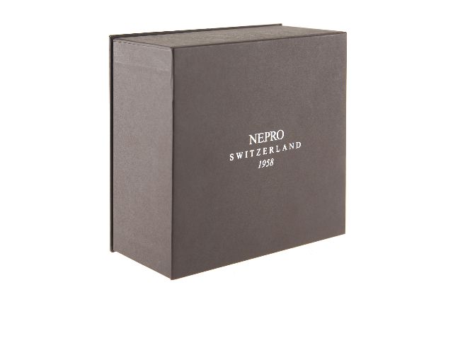 Orologio Da Tavolo Fora Acciaio Spazzolato Nepro 59308 888ne380232
