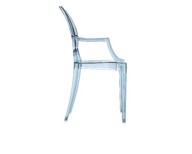 Chair Lou Lou Ghost Blue Kartell 186125 906g2853y5