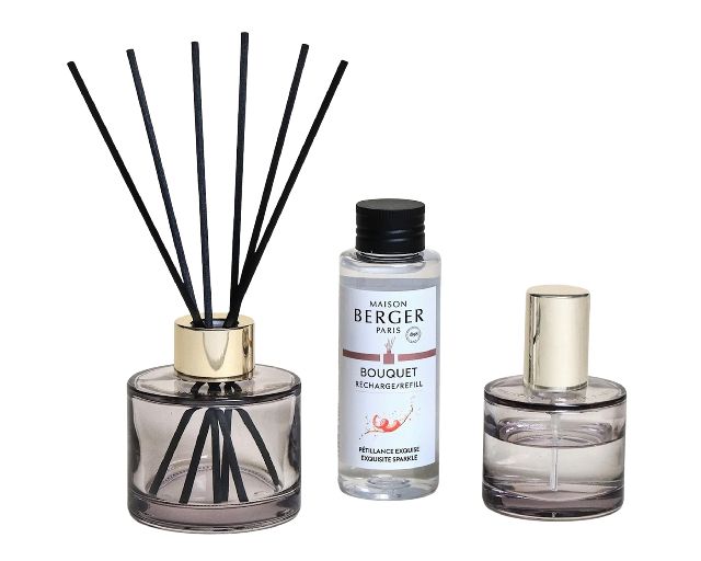 Duo mini bouquet e spray rosalie con fragranza petillance exquise