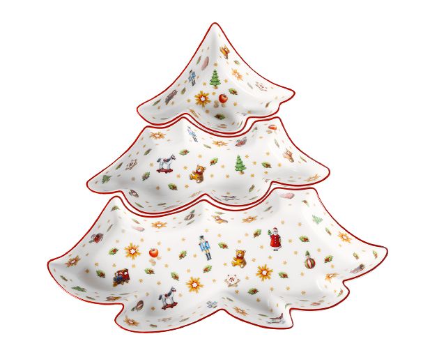 Bowl set toy's delight porcelain 3 pieces