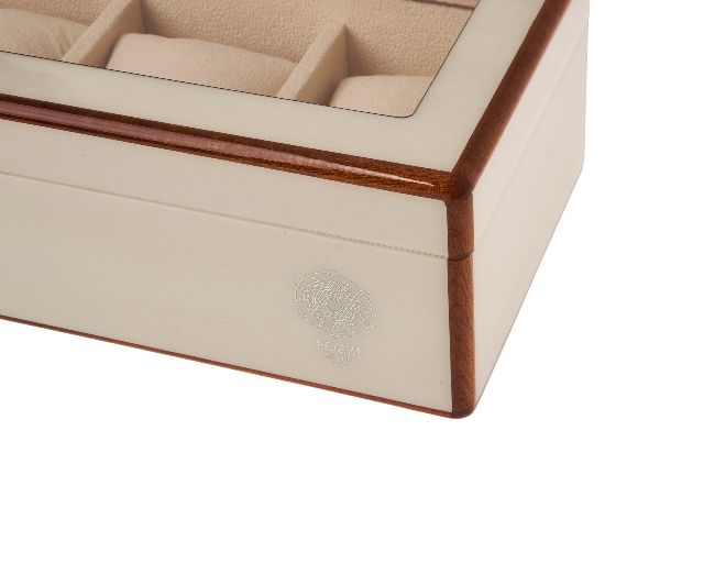 Portaorologi In Legno Bianco Pozzi Milano 179291 984pm0213w