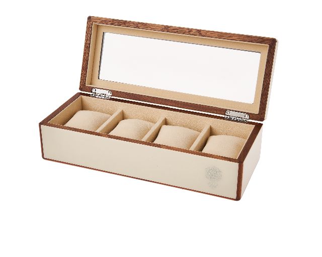 Portaorologi In Legno Bianco Pozzi Milano 179291 984pm0213w