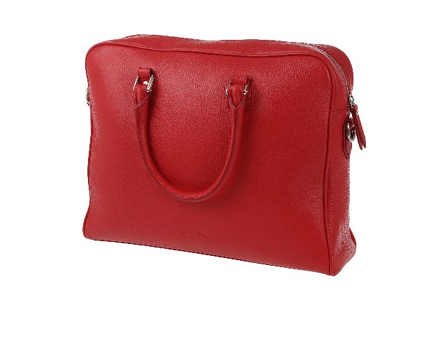 Borsa Bowling Slim Pelle Rossa Selezione Zanolli 151178 9381202red