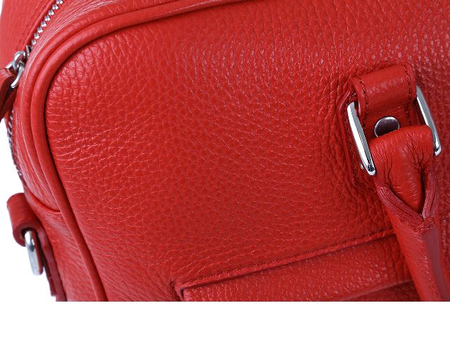 Borsa Bowling Slim Pelle Rossa Selezione Zanolli 151178 9381202red