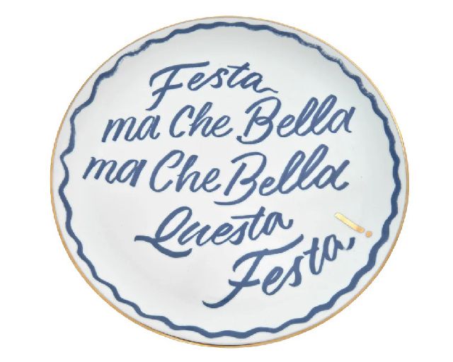 Piatto pizza the club porcellana festa