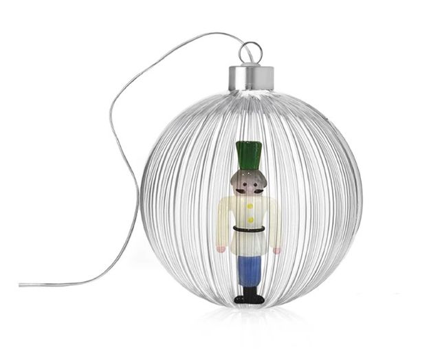 Christmas ball lamp soldier