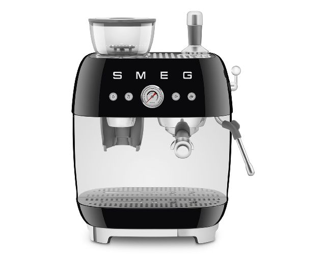 Macchina da caffè manuale con macina caffè nero