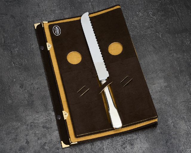 Coltello panettone argento in stile cardinale usato ricondizionato
