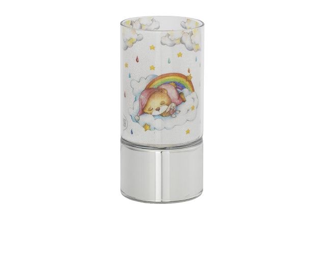 Lampada orsetto con arcobaleno