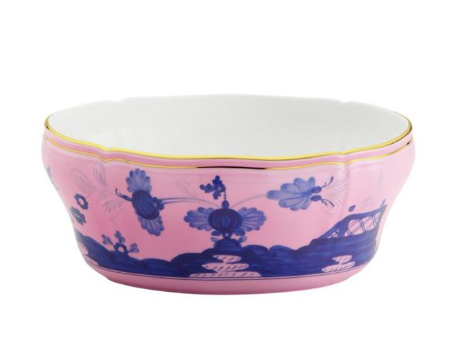 Salad bowl oriente italiano azalea porcelain