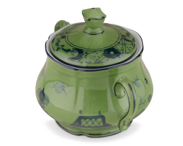 Zuccheriera Oriente Italiano Malachite Porcellana Richard Ginori 189296 F00300zu0000270a57