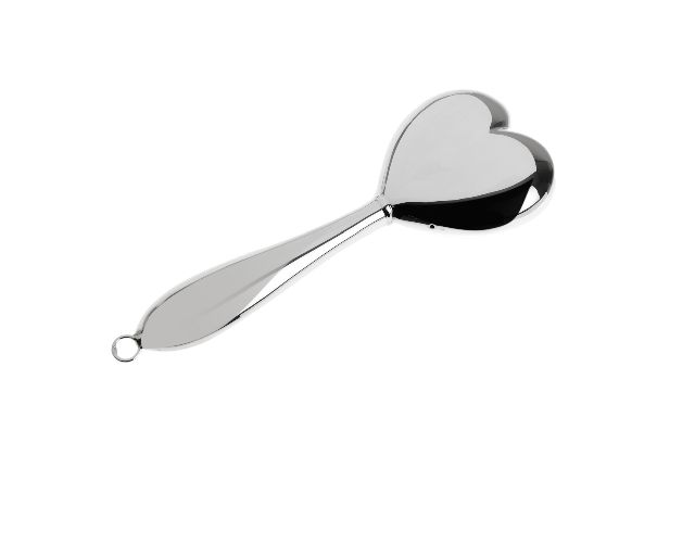Sonaglio cuore argento