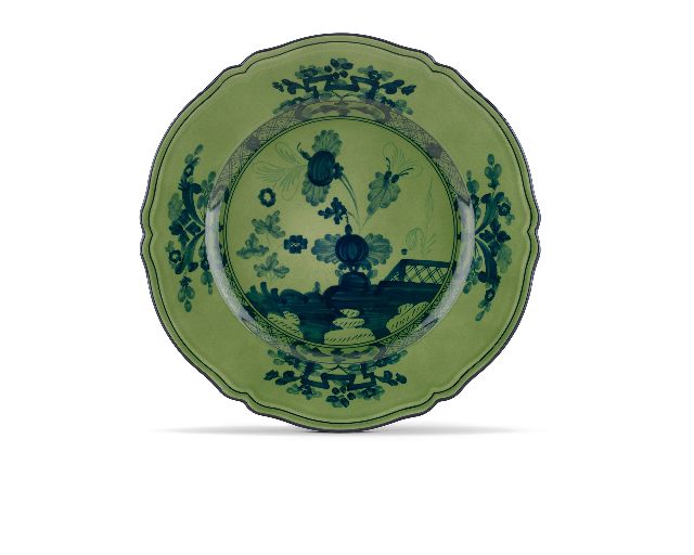 Charger plate oriente italiano malachi porcelain