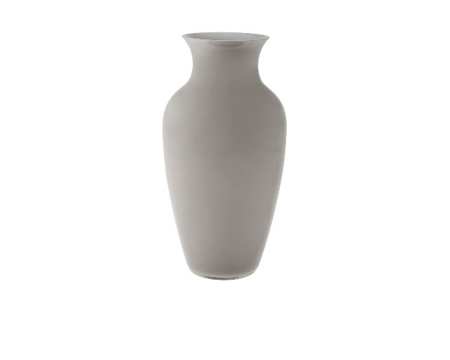 Vase I Cinesi Murano Glass Dandy Grey White Carlo Moretti 39996 6771973gl