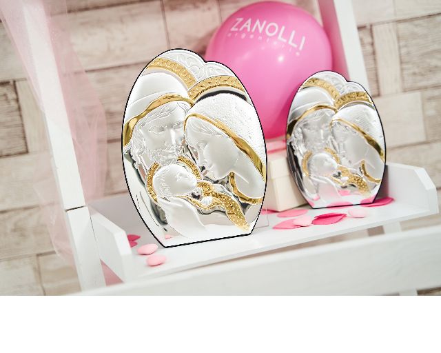 Holy Family Pvd Silver Selezione Zanolli 167085 875pu84124