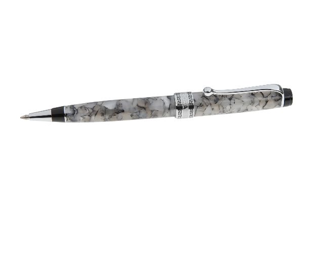 Penna a sfera optima auroloide grigio screziato