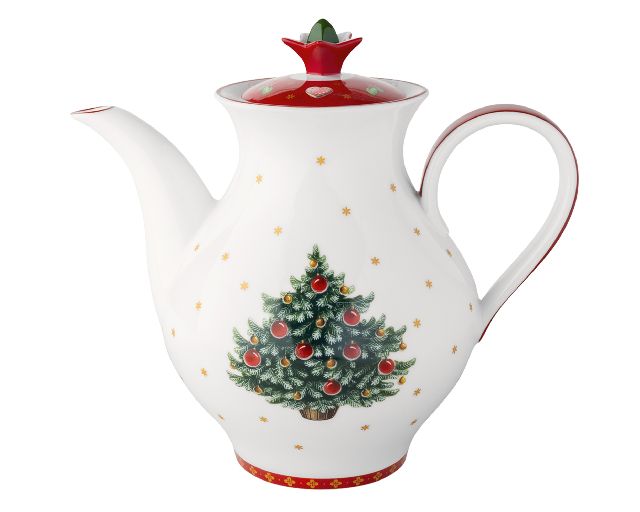 Idea regalo natale bricco caffè toy's delight porcellana