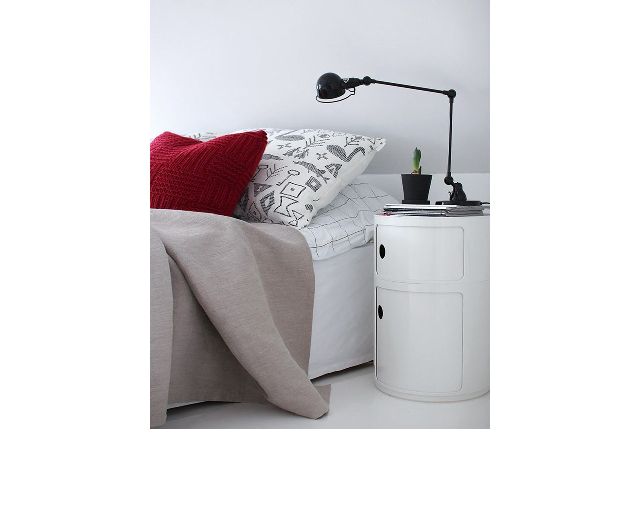 Drawer Componibile Two Elements Black Kartell