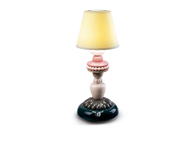 Lampada da tavolo firefly sunflower porcellana nero