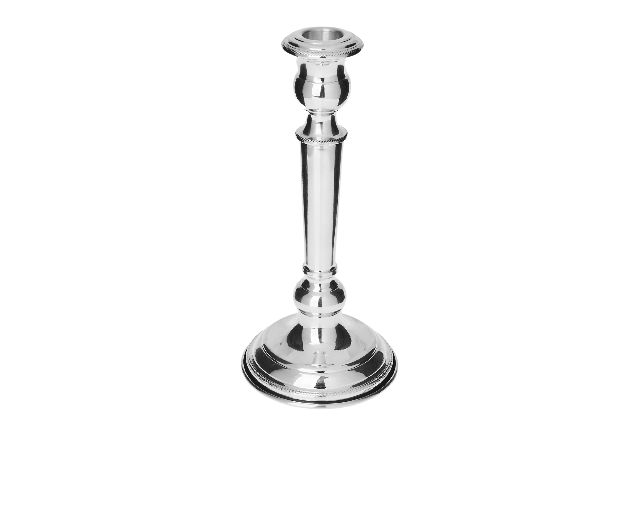 Candeliere argento monofiamma