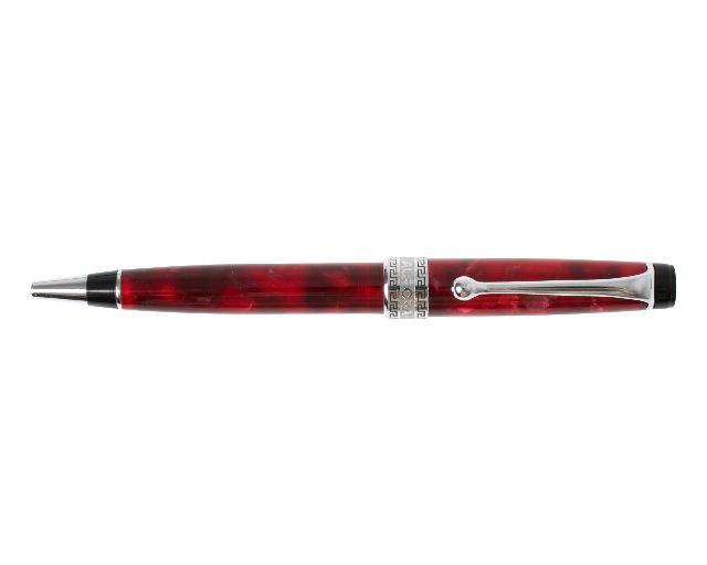 Penna a sfera optima auroloide screziata burgundy