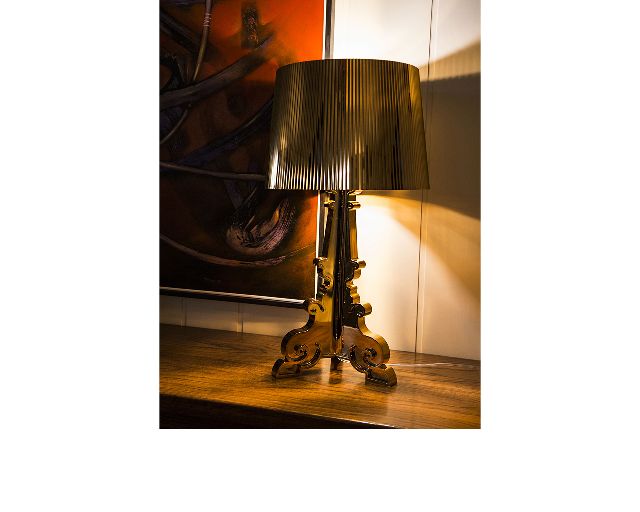 Lampada Da Tavolo Bourgie Rame Con Dimmer Kartell 148218 90609072rr