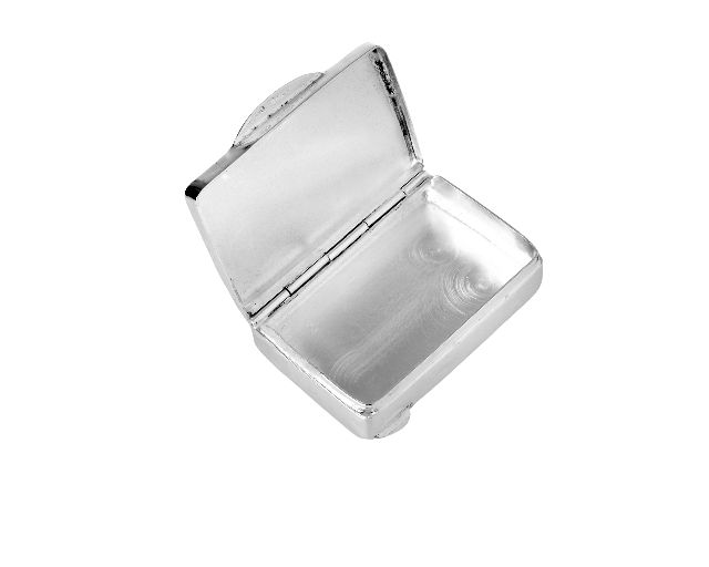 Portapillole Rettangolare Argento Liscio Selezione Zanolli 179308 5938212l