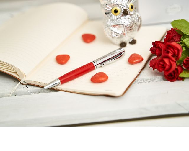 Pen Chromed And Red Selezione Zanolli