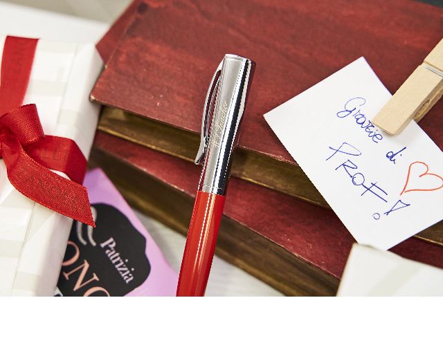 Pen Chromed And Red Selezione Zanolli