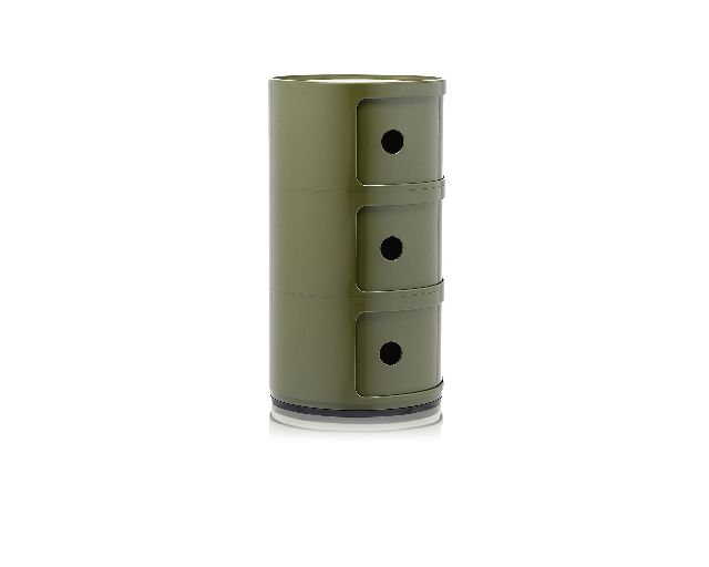 Drawer Componibile Three Elements Green Kartell